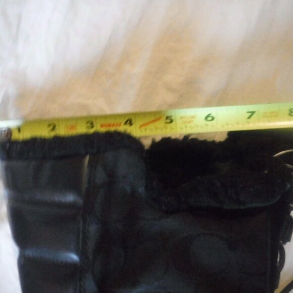 Coach New York Black Boots Womens Size 10 B Libby Boots - Picture 10 of 16